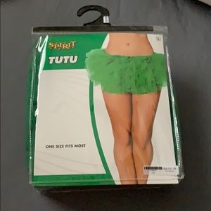 NWT Green Tutu Brat Halloween Costume Joker Organza Tulle